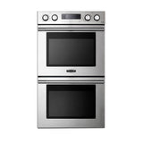 LG Signature Kitchen Suite - Double Wall Oven, 30'', 4.7 cu-ft Metal Knobs, 4 Convection Options, GlideShut Door, Wi-Fi Function, Smart Rack