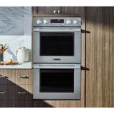 Double Wall Oven, 30'', 4.7 cu-ft Metal Knobs, 4 Convection Options, GlideShut Door, Wi-Fi Function, Smart Rack