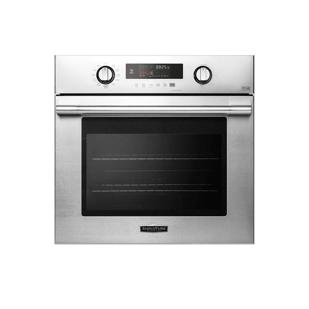 LG Signature Kitchen Suite - Single Wall Oven, 30'', 4.7 cu-ft Metal Knobs, 4 Convection Options, GlideShut Door, Wi-Fi Function, Smart Rack