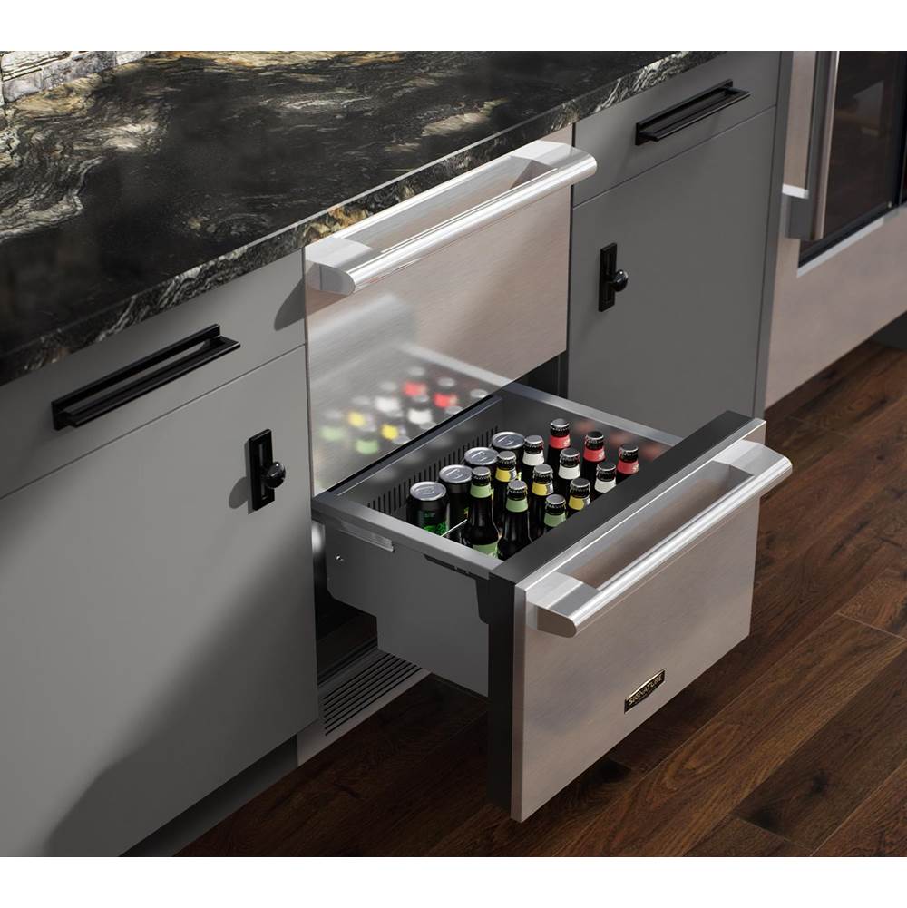 24'' Undercounter Drawer, Dual Convertible, Panel Ready