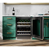 24'' Undercounter Wine, 2 Temperature Zones, Panel Ready, Door Reversible