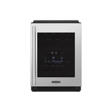 LG Signature Kitchen Suite - 24'' Undercounter Wine, 2 Temperature Zones, Panel Ready, Door Reversible