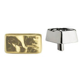 Lisa Jarvis - Crumple Pull - Large In Polished Nickel - Polished Nickel