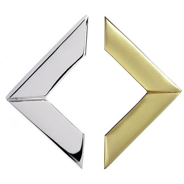 Lisa Jarvis - Half Diamond Obi Pull -Lg In Satin Brass - Satin Brass