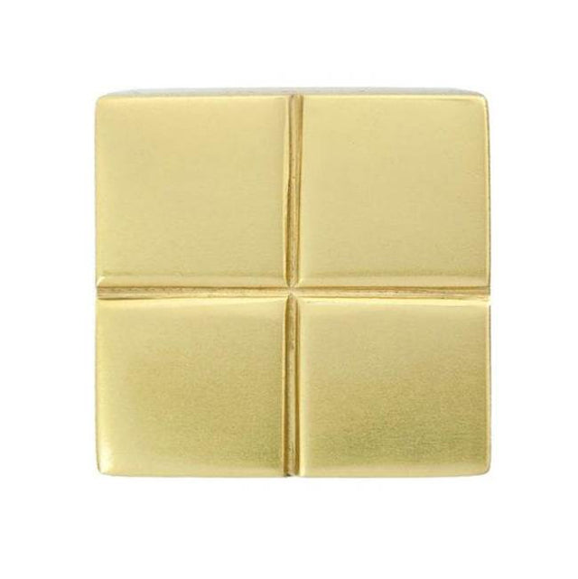 Lisa Jarvis - Four Square pull - SM - Satin Brass