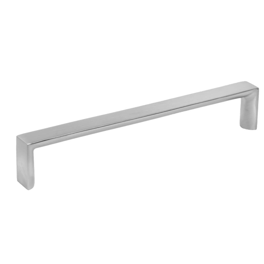 Linnea - Cabinet Pull, Satin Stainless Steel - Satin Stainless Steel