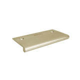 Linnea - Cabinet Pull, 35mm Length, 38mm Projection, 7.5mm Drop Down Lip, 304 Stainless Steel. - Pvd Satin Brass