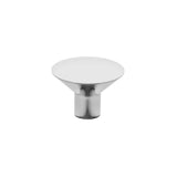 Linnea - Cabinet Knob, Polished Stainless Steel - Polished Stainless Steel