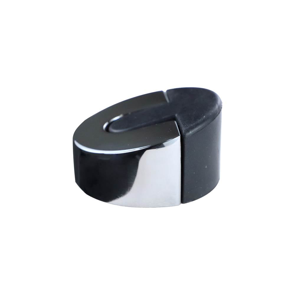 Linnea - Floor Door Stop, Polished Stainless Steel - Polished Stainless Steel