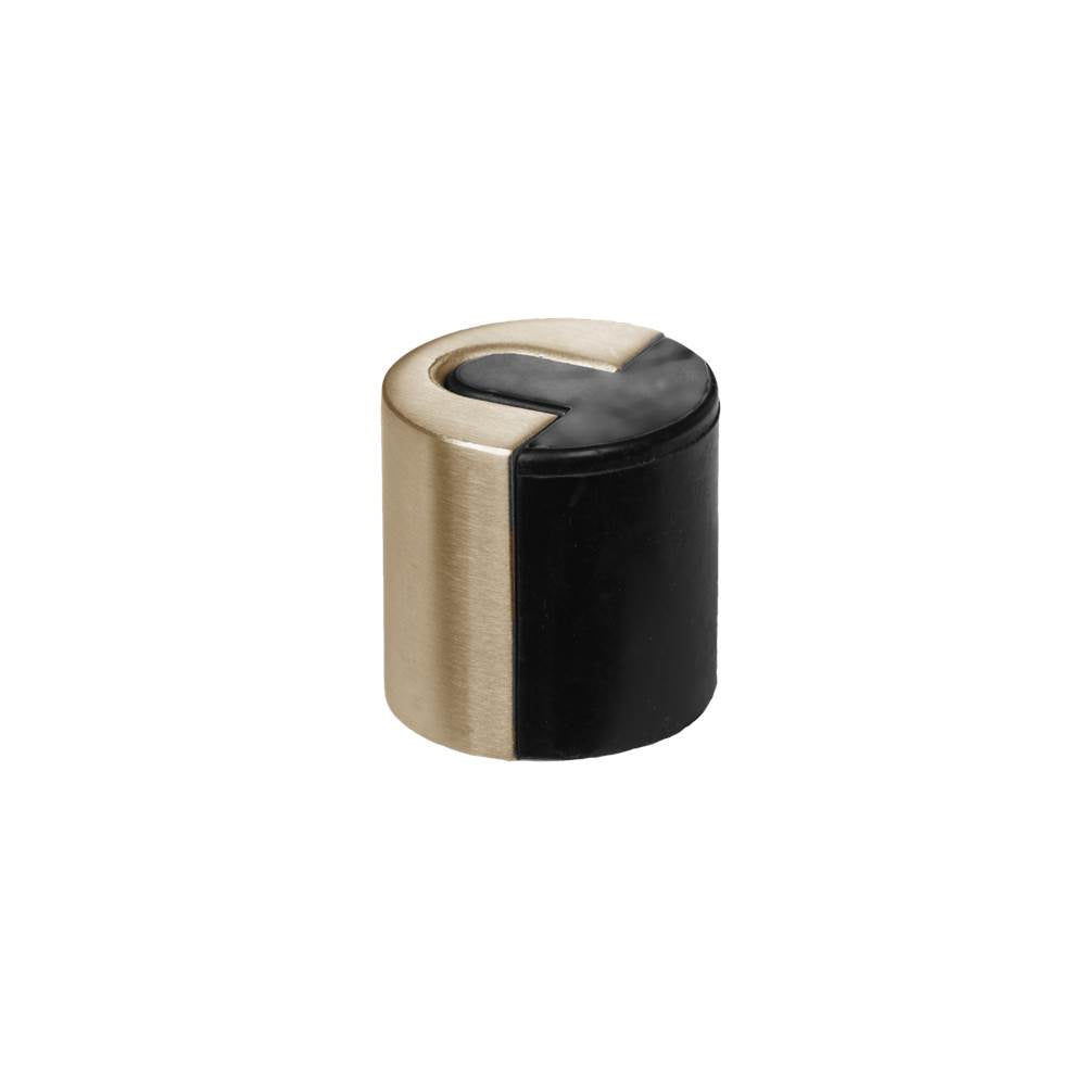 Linnea - Floor Door Stop, Satin Brass - Satin Brass
