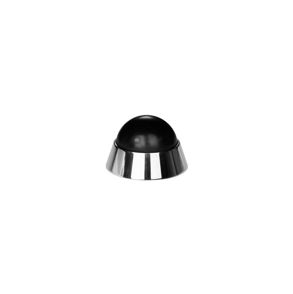 Linnea - Wall Door Stop, Polished Stainless Steel - Polished Stainless Steel