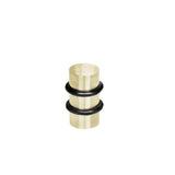Linnea - Stops, Satin Brass - Satin Brass