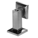 Linnea - Floor/Wall Magnetic Door Stop, Satin Stainless Steel - Satin Stainless Steel
