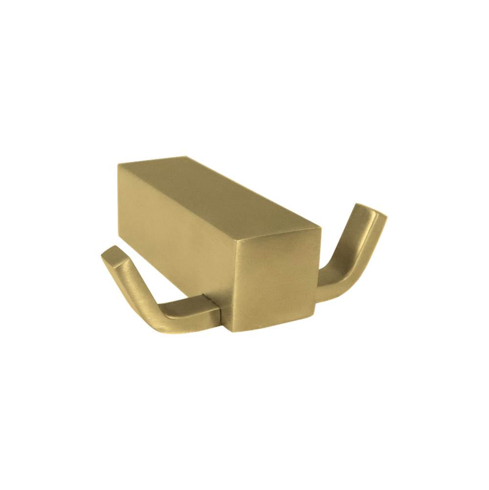 Linnea - Hooks, Satin Brass - Satin Brass