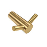 Linnea - Hooks, Satin Brass - Satin Brass