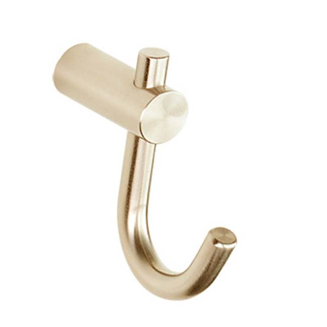 Linnea - Hooks, Satin Brass - Satin Brass
