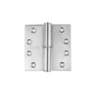Linnea - Lift Off Hinge (Round Knuckle)- Right, Dimensions 101.6X101.6, Thicknesss 3.5mm(4''X4'')304 Stainless Steel - Satin Stainless Steel