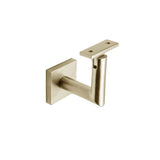 Linnea - Handrail Bracket Glass Mounting, Satin Brass - Satin Brass