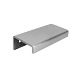 Linnea - Cabinet Pull, 300mm Length, 42mm Projection, 10mm Drop Down Lip, 304 Stainless Steel. - Satin Stainless Steel