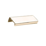 Linnea - Cabinet Pull, 300mm Length, 42mm Projection, 10mm Drop Down Lip, 304 Stainless Steel. - Pvd Titanium Gold