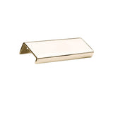 Linnea - Cabinet Pull, 500mm Length, 36mm Projection, 10mm Drop Down Lip, 304 Stainless Steel. - Pvd Titanium Gold