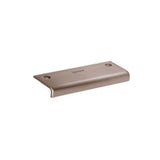Linnea - Cabinet Pull, 28mm Length, 36mm Projection, 10mm Drop Down Lip, 304 Stainless Steel. - Pvd Satin Rose Gold