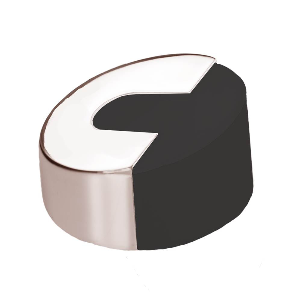 Linnea - Floor Door Stop, Polished Rose Gold - Polished Rose Gold