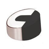 Linnea - Floor Door Stop, Polished Rose Gold - Polished Rose Gold