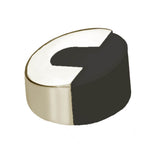 Linnea - Floor Door Stop, Titanium Gold - Titanium Gold