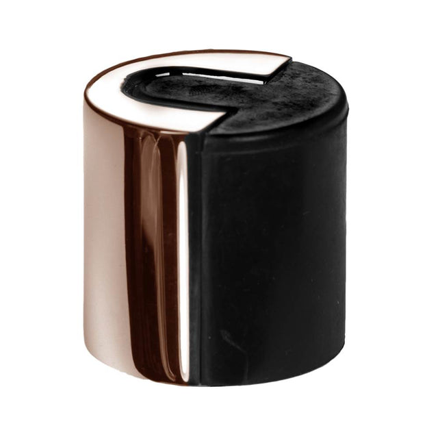 Linnea - Floor Door Stop, Polished Rose Gold - Polished Rose Gold
