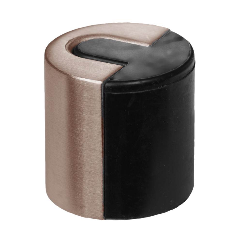 Linnea - Floor Door Stop, Satin Rose Gold - Satin Rose Gold
