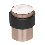 Linnea - Floor Door Stop, Polished Rose Gold - Polished Rose Gold