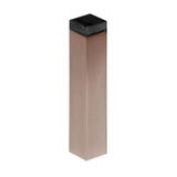 Linnea - Wall Door Stop, Satin Rose Gold - Satin Rose Gold