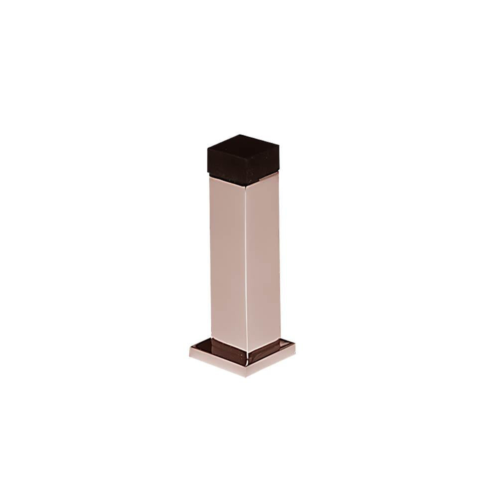 Linnea - Wall Door Stop, Polished Rose Gold - Polished Rose Gold