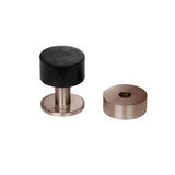 Linnea - Floor Door Stop, Satin Rose Gold - Satin Rose Gold