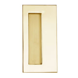 Linnea - Square Flush Pull, Titanium Gold - Titanium Gold