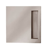 Linnea - Square Flush Pull, Polished Rose Gold - Polished Rose Gold