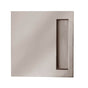 Linnea - Square Flush Pull, Polished Rose Gold - Polished Rose Gold
