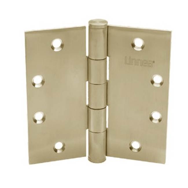 Linnea - Butt Hinge, Satin Brass - Satin Brass