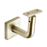 Linnea - Handrail Bracket Surface Mounting , Satin Brass - Satin Brass