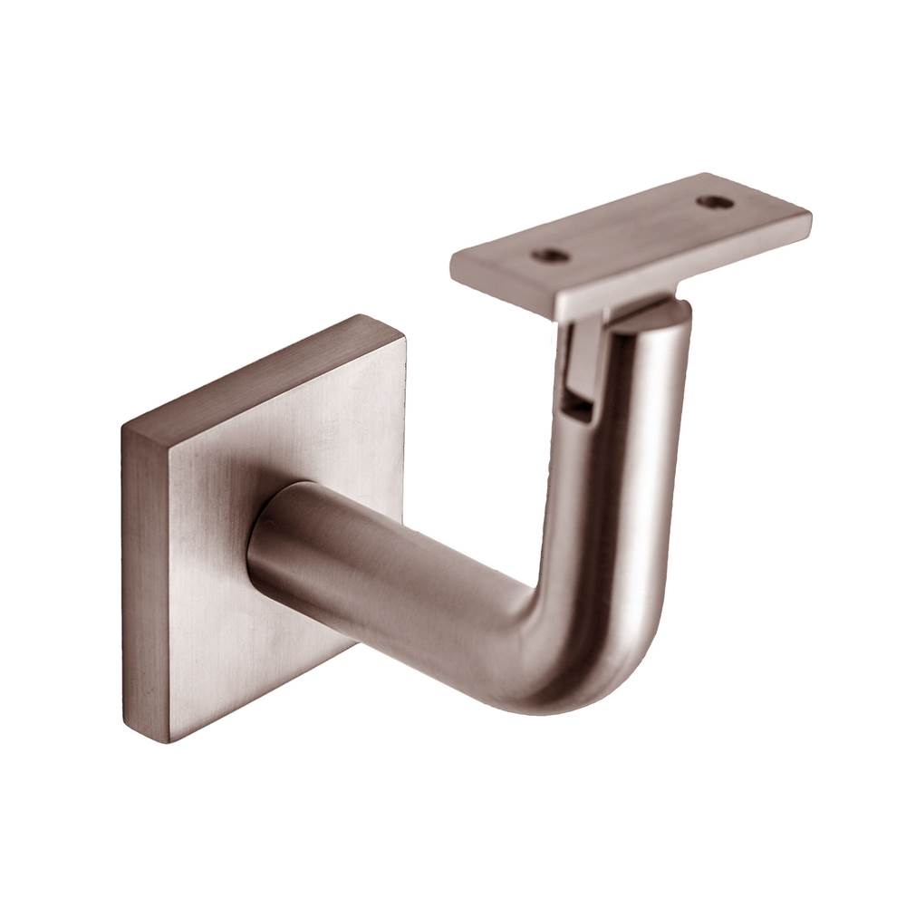 Linnea - Handrail Bracket Surface Mounting , Satin Rose Gold - Satin Rose Gold