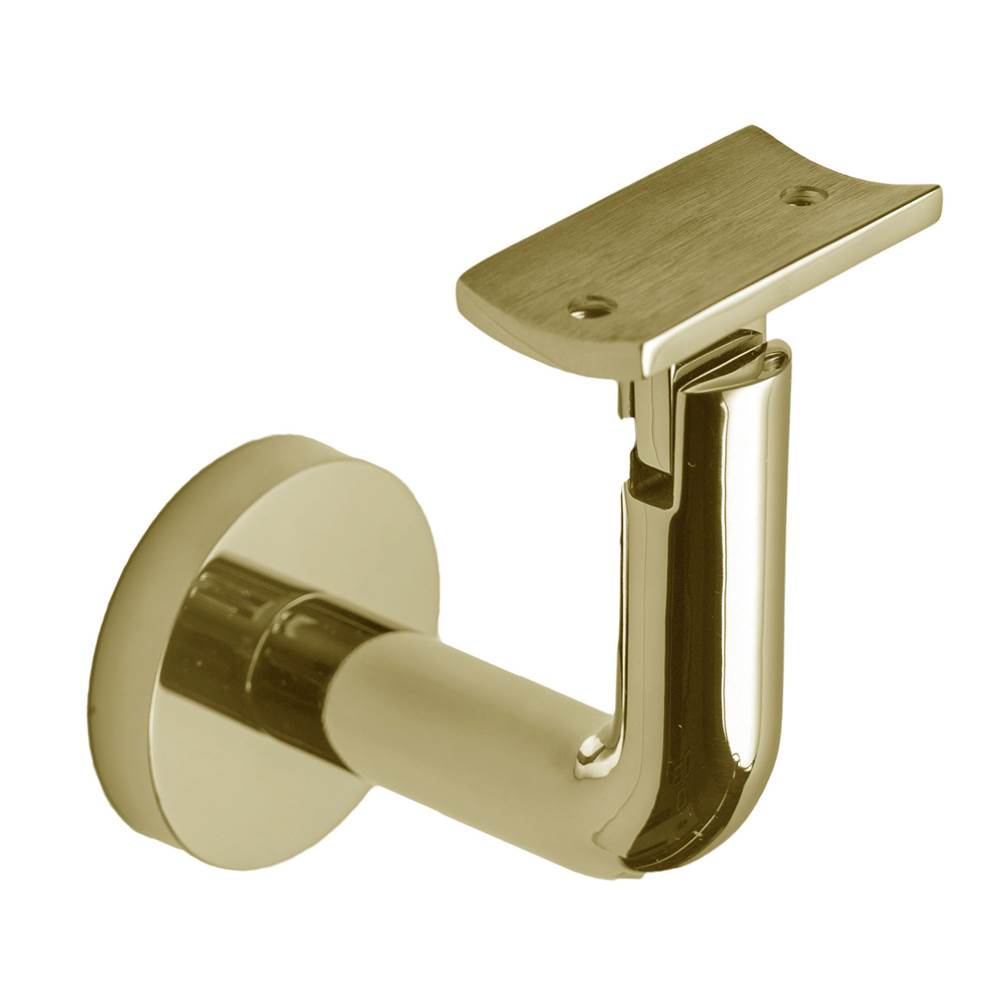 Linnea - Handrail Bracket Concrete Mounting, Titanium Gold - Titanium Gold