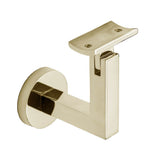 Linnea - Handrail Bracket Glass Mounting, Titanium Gold - Titanium Gold