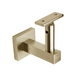 Linnea - Handrail Bracket Concrete Mounting, Satin Brass - Satin Brass