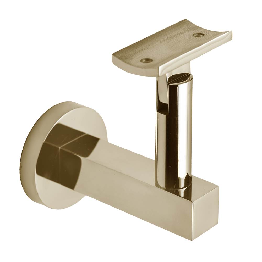 Linnea - Handrail Bracket Glass Mounting, Titanium Gold - Titanium Gold