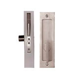 Linnea - Pocketdoor Lock, Satin Rose Gold - Satin Rose Gold