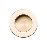 Linnea - Round Flush Pull, Titanium Gold - Titanium Gold