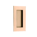 Linnea - Square Flush Pull, Titanium Gold - Titanium Gold
