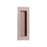 Linnea - Square Flush Pull, Polished Rose Gold - Polished Rose Gold