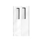 Linnea - Square Flush Pull, Satin Stainless Steel - Satin Stainless Steel